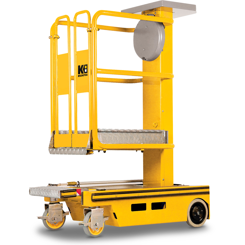 Nacelle à mât vertical manuelle 4,20 m Kiloutou