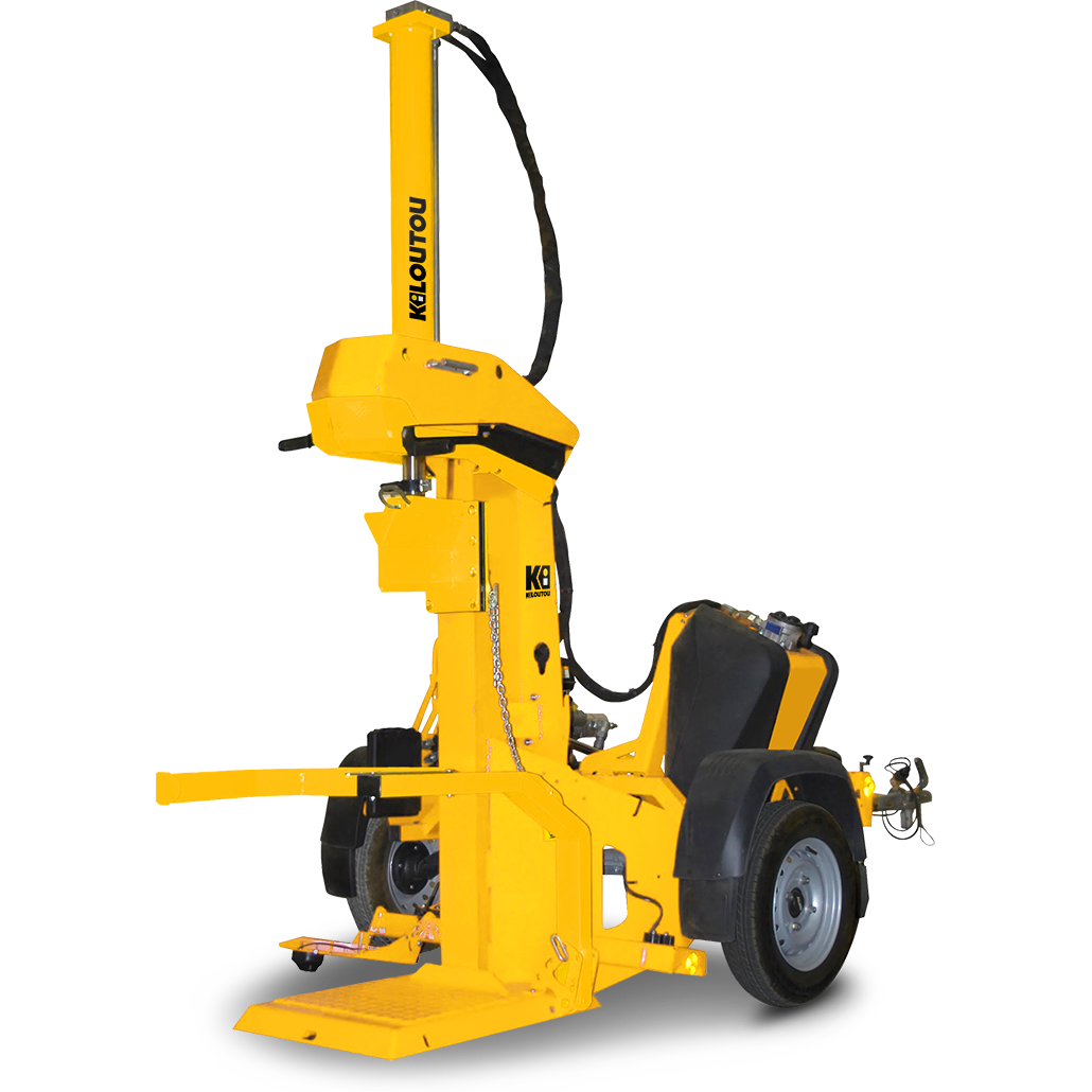 Fendeuse à bois thermique sur remorque Ø 100 cm Kiloutou