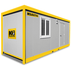 Bungalow de chantier configurable - 13 m² - 2 / 12 personnes