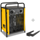 Chauffage électrique à air pulsé - 9 kW - 110 m³