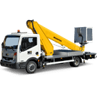 Camion nacelle diesel télescopique - 20,20 m