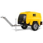 Compresseur d'air diesel sur remorque - 7 bar - 2 000 L/min
