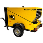 Compresseur d'air aéro-réfrigérant diesel sur remorque - 7 bar - 4 000 L/min - Stage V