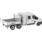 Camion benne double cabine avec coffre - PTAC 3,5 t