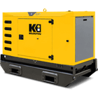 Groupe électrogène à régulation électronique sur skid - 40 kVA - 230 / 400 V