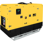 Groupe électrogène à régulation électronique sur skid - 60 kVA - 230 / 400 V - Stage V