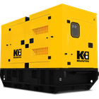 Groupe électrogène à régulation électronique sur skid - 100 kVA - 230 / 400 V - Stage V