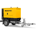 Groupe électrogène à régulation électronique sur remorque - 40 kVA - 230 / 400 V
