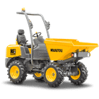 Dumper thermique gyrabenne sur pneus - CU 6 000 kg