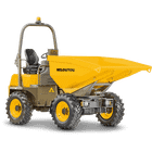 Dumper thermique gyrabenne sur pneus - CU 3 500 kg - Stage V