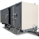 Base sanitaire mobile autonome - 2 espaces Homme / Femme