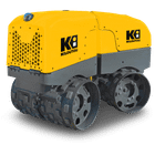 Rouleau compacteur pieds de mouton télécommandé PV2 - l. 820 mm