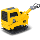 Plaque vibrante diesel PQ3 / PQ4 - 404 kg