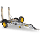 Remorque porte-rouleau - PTAC 1 300 kg - CU 950 kg