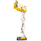Nacelle ciseaux électrique sols stabilisés - 8,20 m - 2 personnes