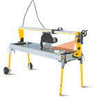 Scie à carrelage électrique sur table - L. 1 500 mm