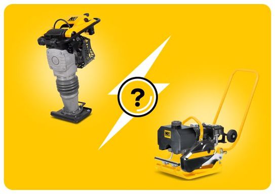 Comment choisir entre une pilonneuse ou une plaque vibrante ?