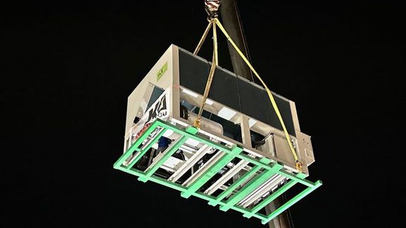 Un chantier spectaculaire à 40 mètres de haut !