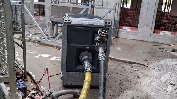 Pompage d'urgence au CHU de Caen : La solution Kiloutou Énergie