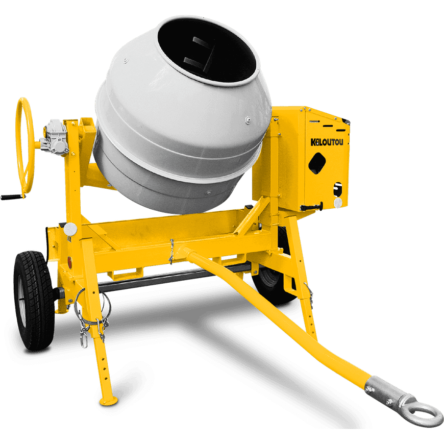 Bétonnière thermique tractable
