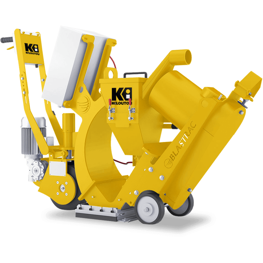 grenailleuse de sol triphasée