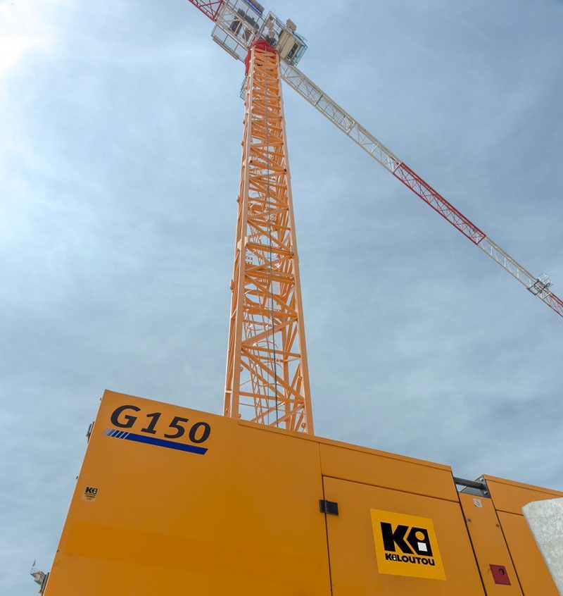 Grue à tour nécessitant un CACES®