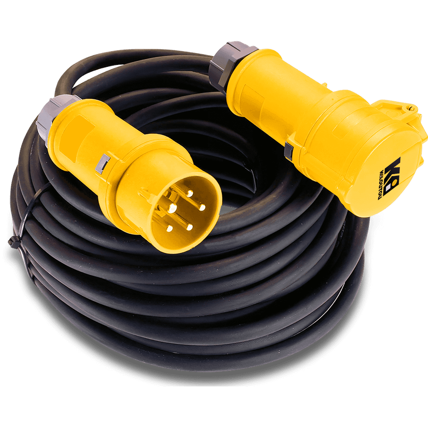 Rallonge électrique - 10 m - 400 V - 18000 W - 1 prise - Kiloutou