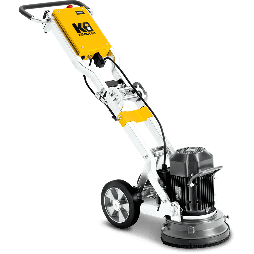 Ponceuse à Béton MSW-FG-250 - 230V 2200W, Diamètre 250mm, Poignée Réglable 94,5-119cm, Idéale Pour Ponçage Sol Sec Et Humide