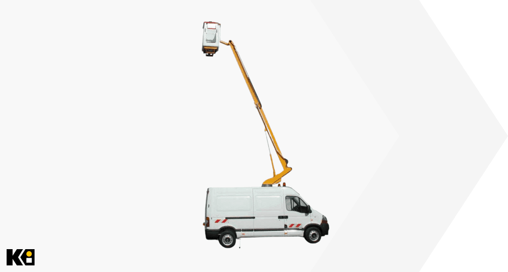 Camion nacelle fourgon