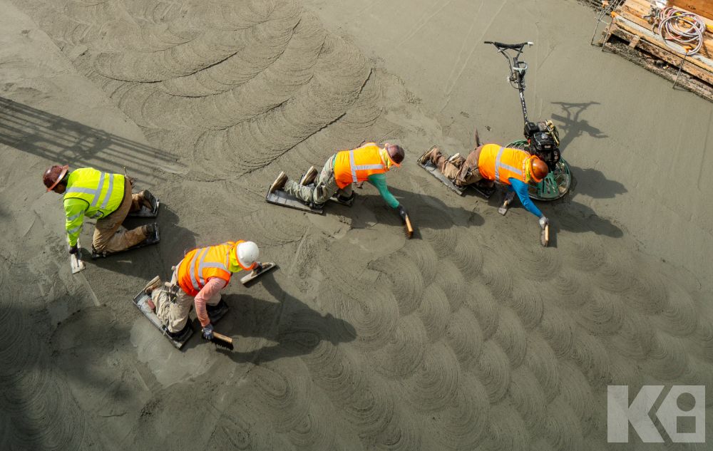 Mise à niveau béton
