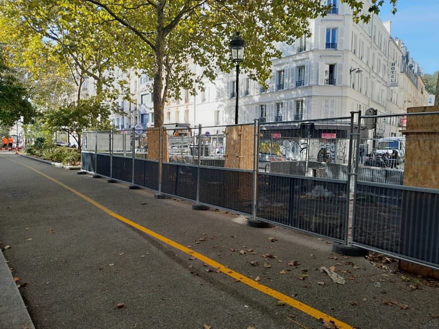 barrières de protection Paris