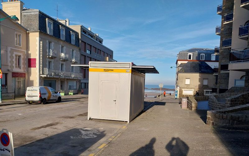 Module de chantier Kitoutou autonome en énergie