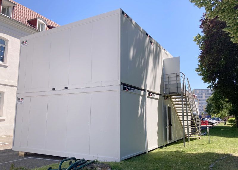 bureaux de chantier modulaires