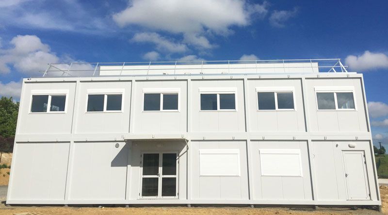 Bureau modulaire industriel