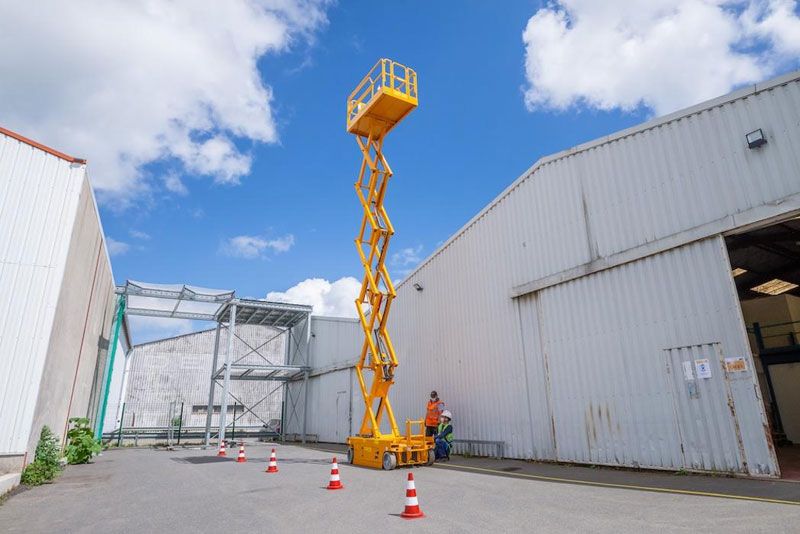 CACES nacelle ciseaux