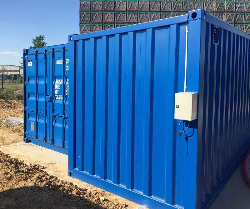 Container maritime
