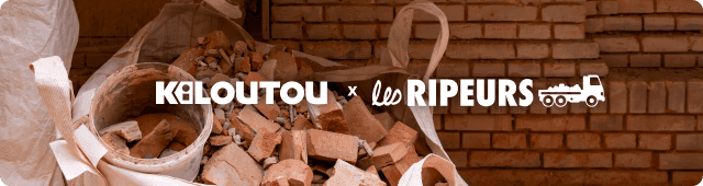 Collecte de déchets de chantier