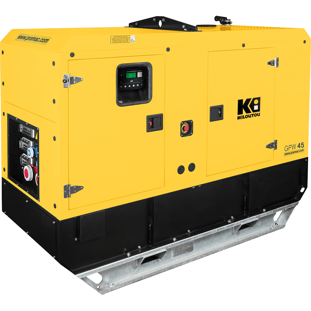Groupe électrogène à régulation électronique sur skid 40 kVA 230 / — free download