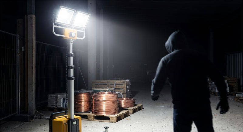 intrusion sur un chantier