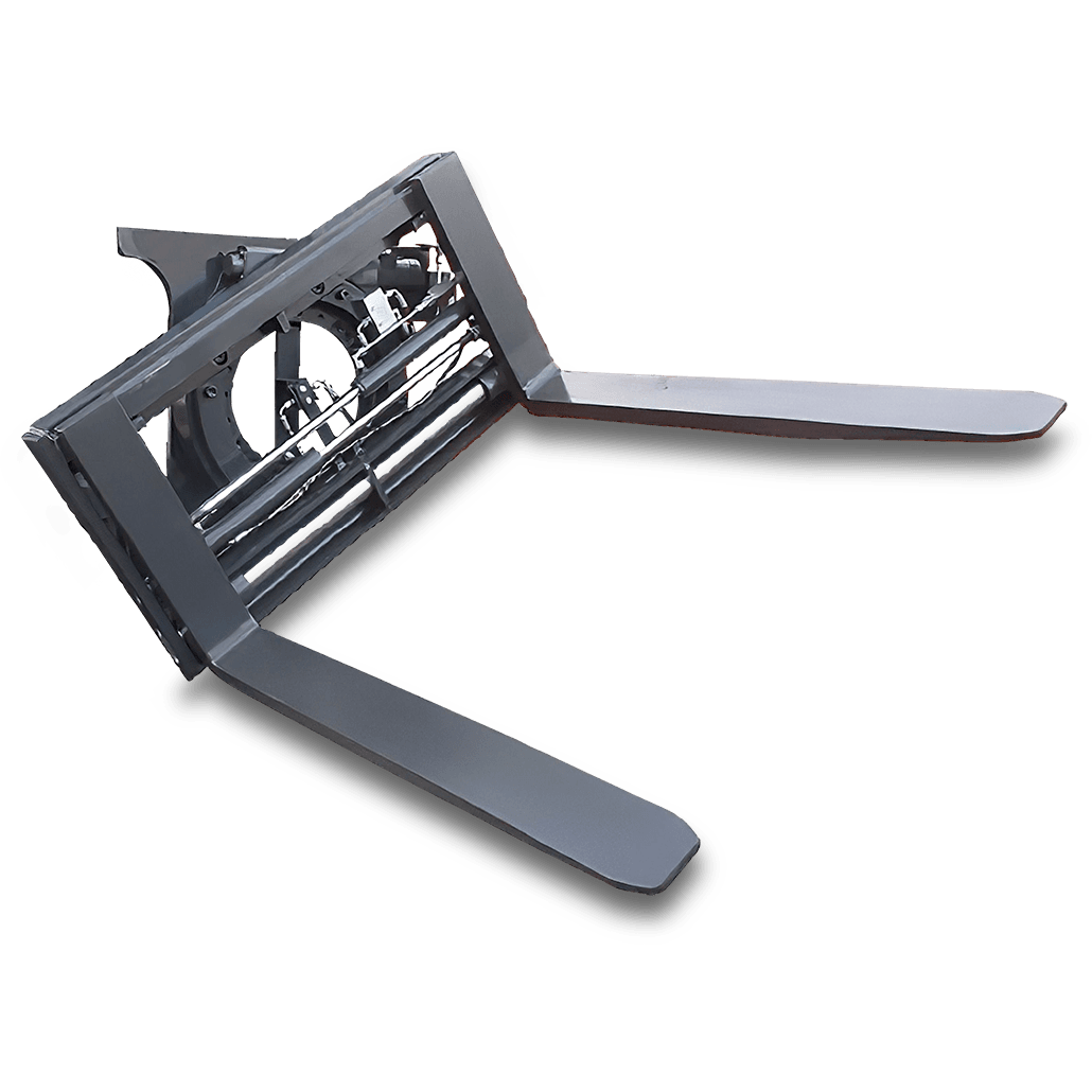 Tête rotative à 360° pour chariot élévateur à mât vertical Kiloutou