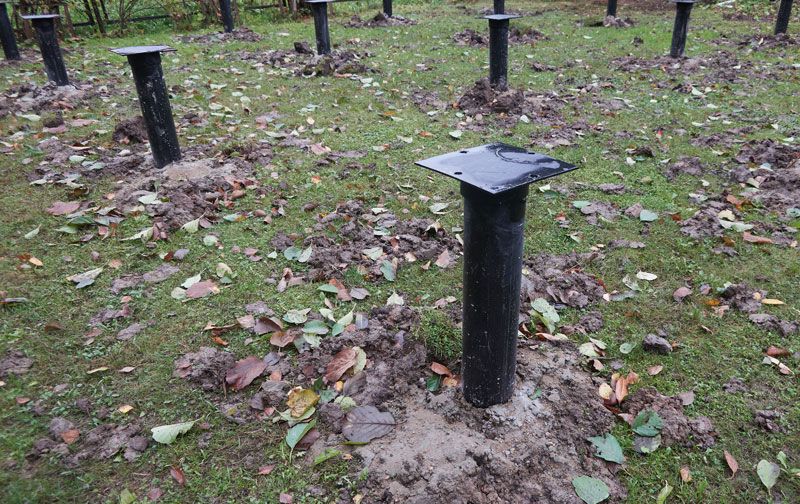 Fondation construction modulaire pieux vissés