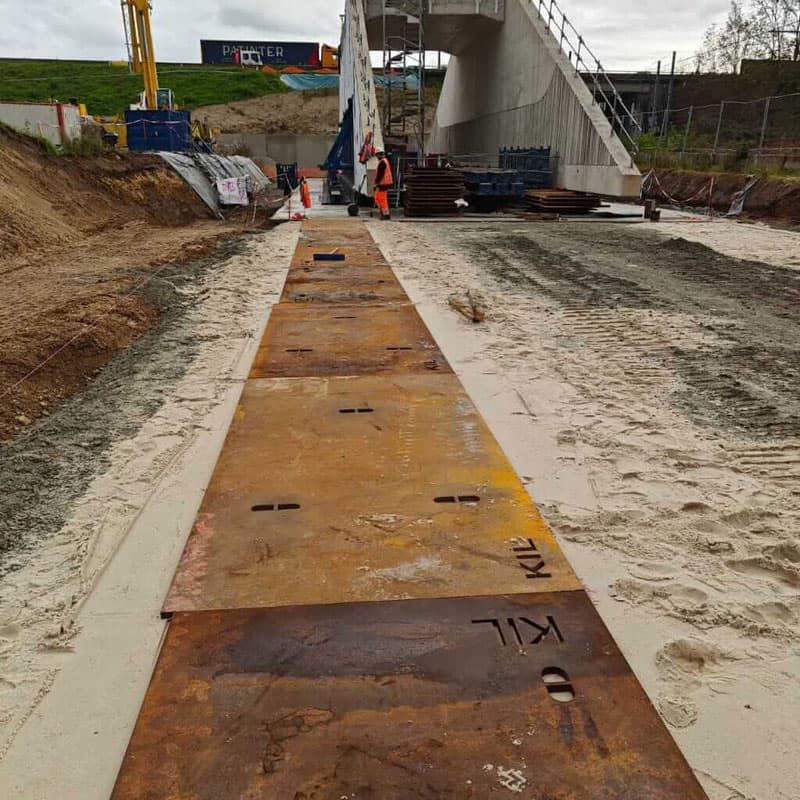 Ponts lourds acier pour ripage