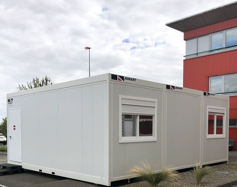 Bureau préfabriqué industriel