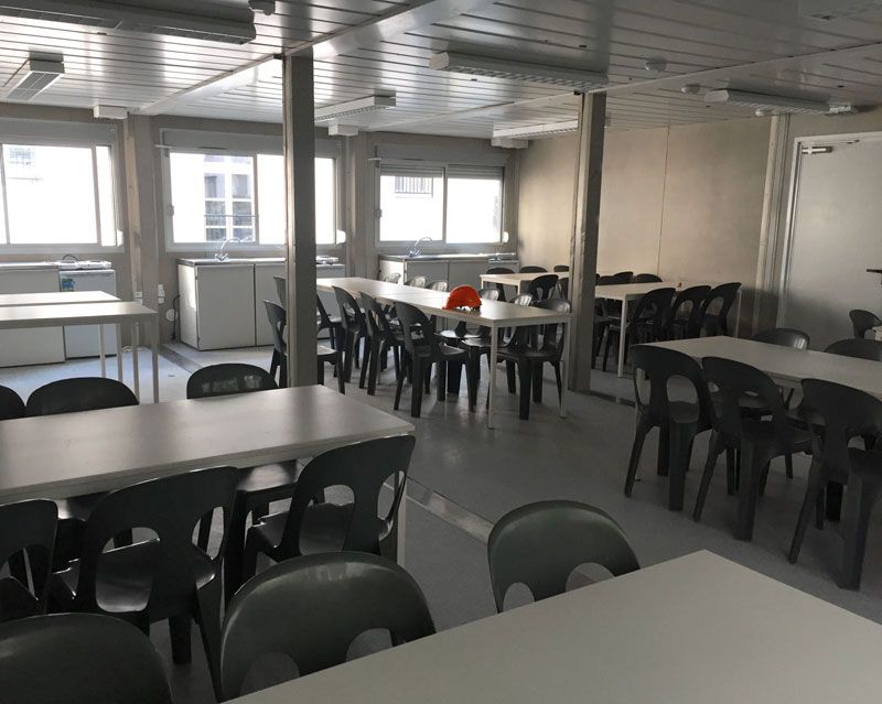 Réfectoire modulaire