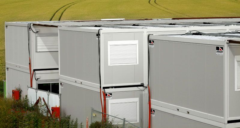 Réseau modulaire bâtiment modulaire