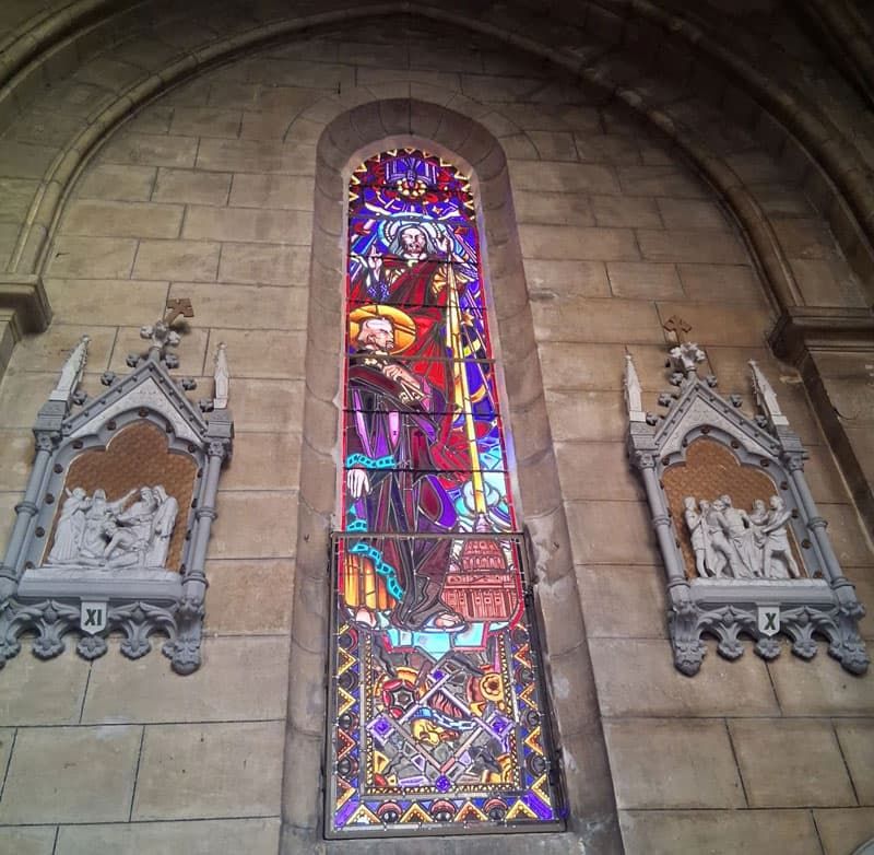 Restauration vitrail église