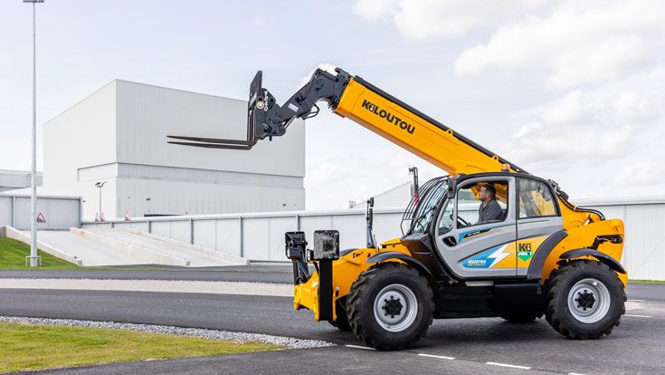 retrofit chariot télescopique