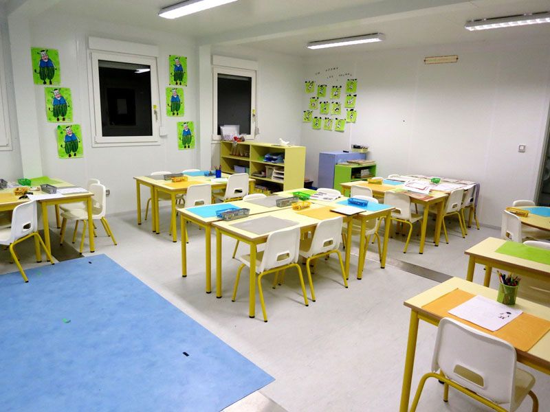 Salle de classe modulaire
