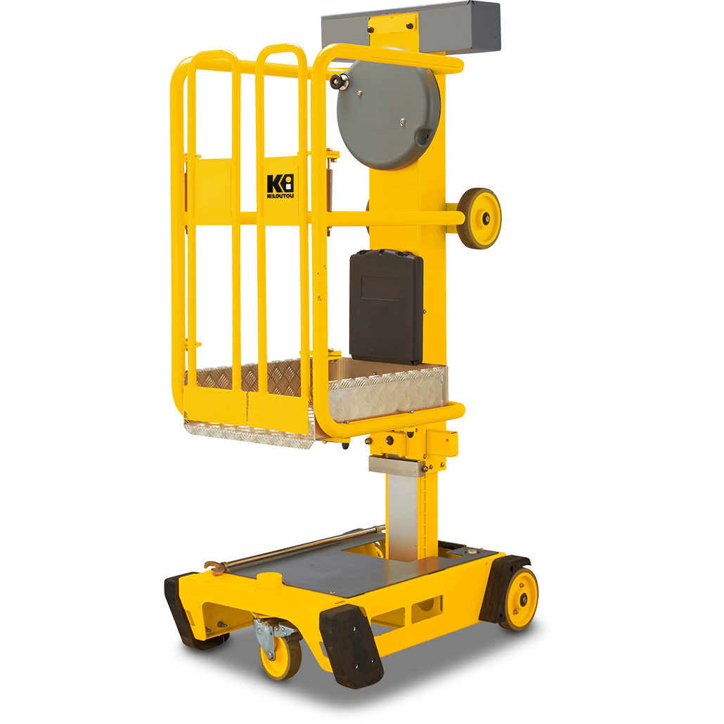 Nacelle à mât vertical manuelle 3,50 m Kiloutou